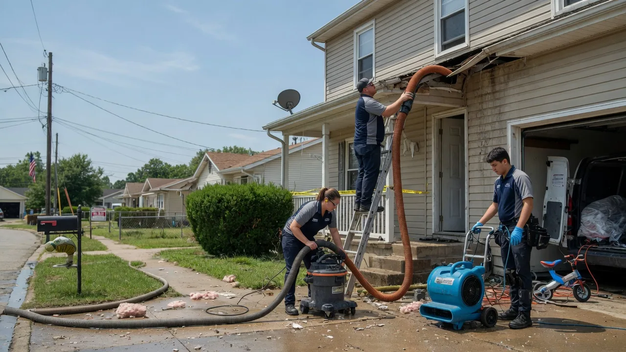 Water Damage Restoration in Temple, ME near me